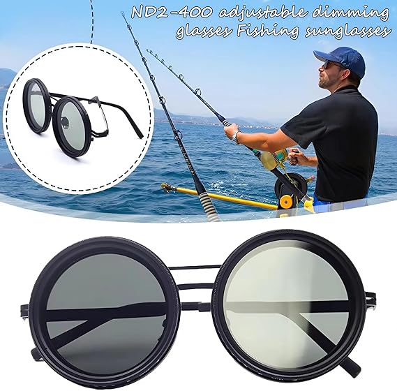 ND9 Adjustable Tint Sunglasses