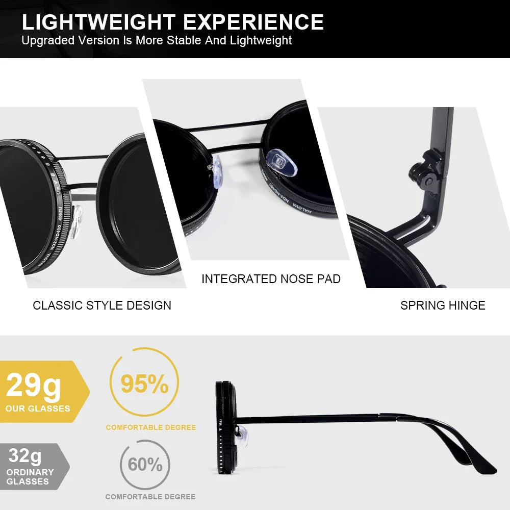 ND9 Adjustable Tint Sunglasses