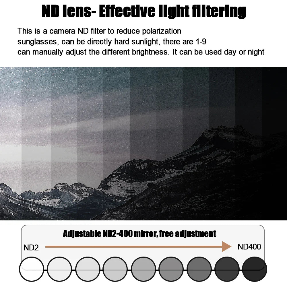 ND9 Adjustable Tint Sunglasses