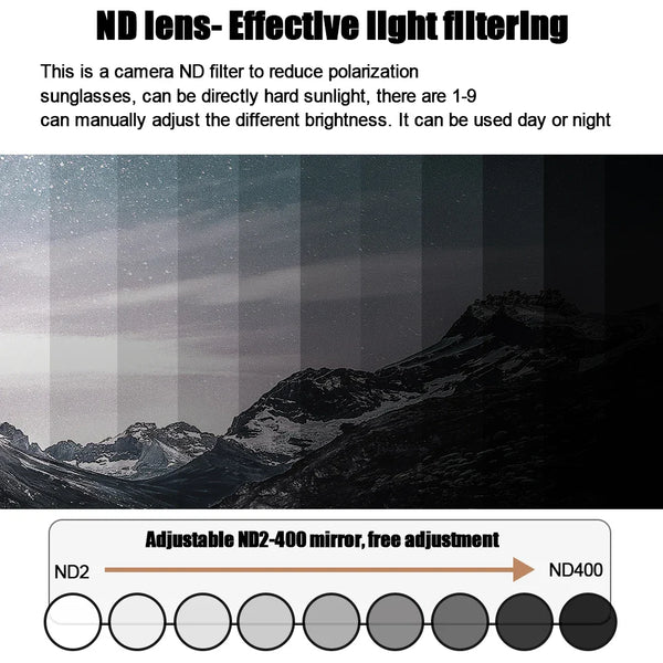 ND9 Adjustable Tint Sunglasses - Perfect Shade In Any Light